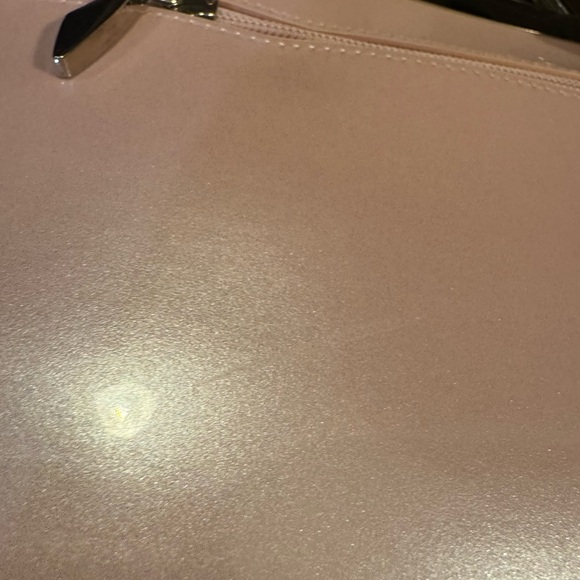 Beijo Light Pink Tote with Polished Silver Handle - Picture 11 of 11